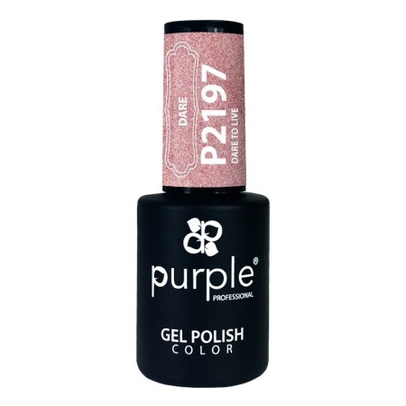 Esmalte Gel P2197 Dare to Live Purple Professional | Pintauñas semi...