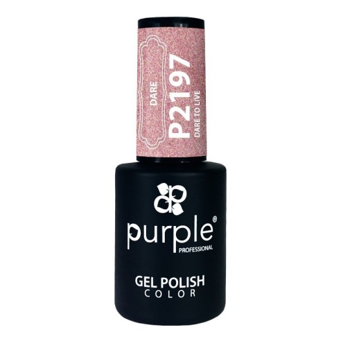 Esmalte Gel P2197 Dare to Live Purple Professiona | Vernis à ongles...