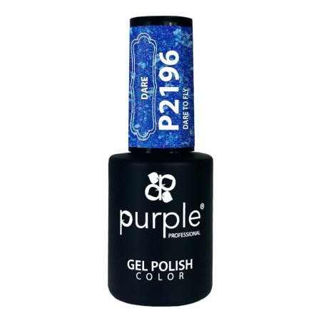 Esmalte Gel P2196 Dare to Fly Purple Professional -Esmalte semi permanente -Purple Professional