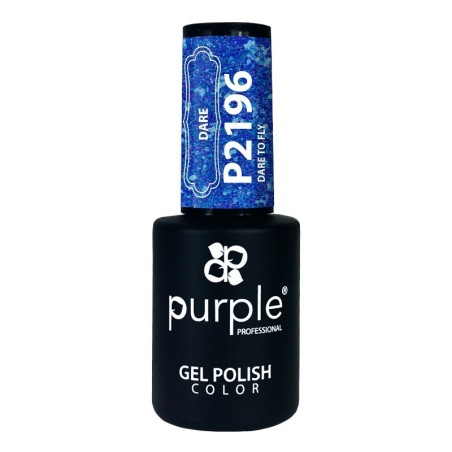 Verniz Gel P2196 Dare to Fly Purple Professional -Esmalte semipermanente -Purple Professional