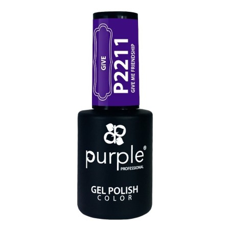 Verniz Gel P2206 Give Me Friendship Purple Professional -Esmalte semipermanente -Purple Professional