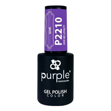 Esmalte Gel P2210 Give Me Loyalty Purple Professional -Esmalte semi permanente -Purple Professional