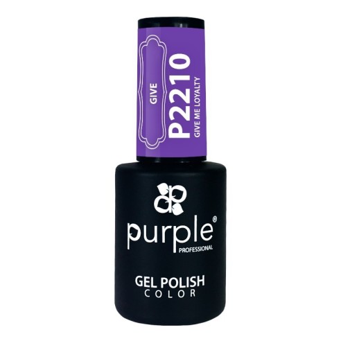 Vernis Gel Purple Professional P2210 Give Me Loyalty -Vernis semi permanents -Purple Professional