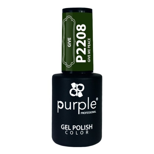 Verniz Gel P2208 Give Me Peace Purple Professional | Esmalte de unh...