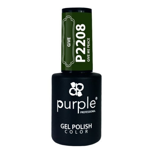 Vernis Gel Purple Professional P2208 Give Me Peace -Vernis semi permanents -Purple Professional