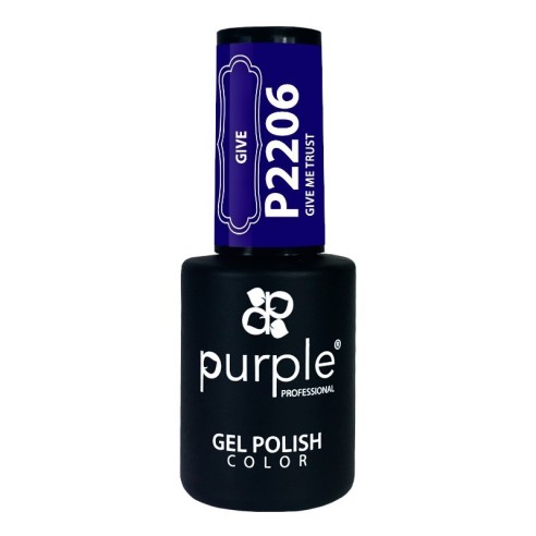 Gel Polish P2206 Give Me Trust Purple | Semi-Permanent Nail Polish