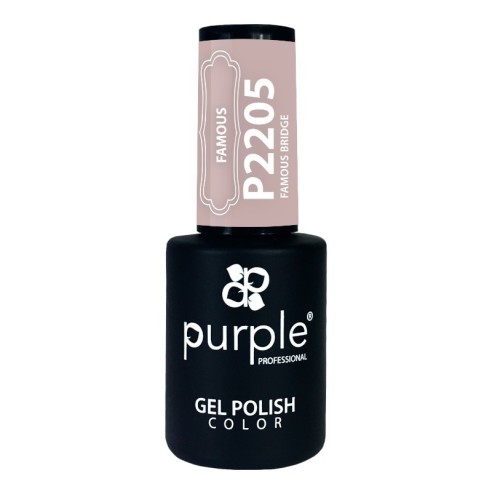 Vernis Gel P2205 Famous Bridge Purple Professional -Vernis semi permanents -Purple Professional