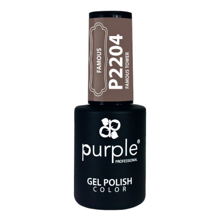 Verniz Gel P2204 Famosa Torre Purple Professional -Esmalte semipermanente -Purple Professional