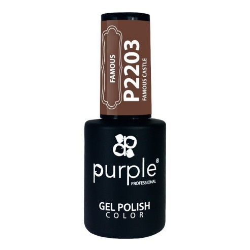 Esmalte Gel P2203 Famous Castle Purple Profession | Semi-Permanent ...