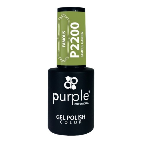 Vernis Gel P2200 Famous Garde Purple Professional -Vernis semi permanents -Purple Professional