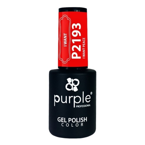 Gel Polish P2193 Eu Quero Paz Purple Professional -Gel Polish -Purple Professional