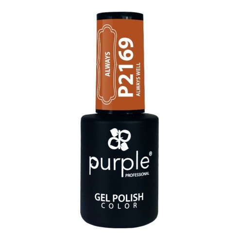 Smalto Gel P2169 Always Well Purple Professional -Smalto semipermanente -Purple Professional