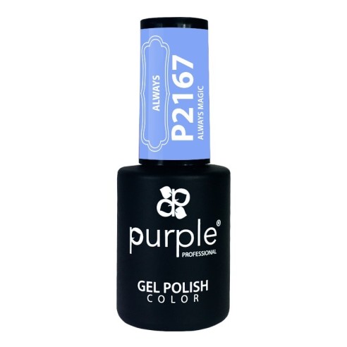 Smalto Gel P2167 Always Magic Purple Professional -Smalto semipermanente -Purple Professional
