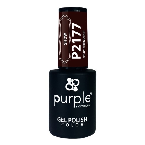 Esmalte Gel P2177 Show Friendship Purple Professional | Pintauñas s...