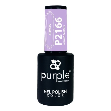 Esmalte Gel P2166 Always Famous Purple Professional | Pintauñas sem...