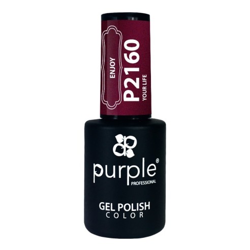 Esmalte Gel P2160 Enjoy Your Life Purple Professio | Semi-Permanent...