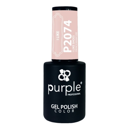 Esmalte Gel P2074 I Like Shoes Purple Professional | Pintauñas semi...