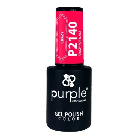 Vernis Gel P2140 Crazy For Nails Purple Professional -Vernis semi permanents -Purple Professional