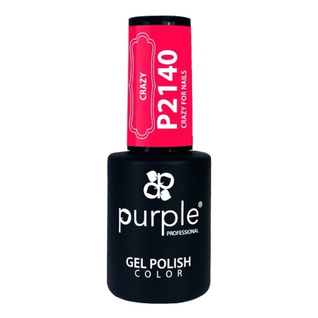 Verniz Gel P2140 Crazy For Nails Purple Professional -Esmalte semipermanente -Purple Professional