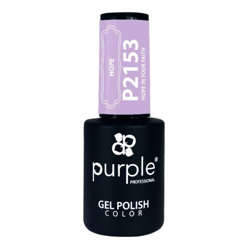 Esmalte Semipermanente Gel P2153 Purple | Pintauñas semipermanente