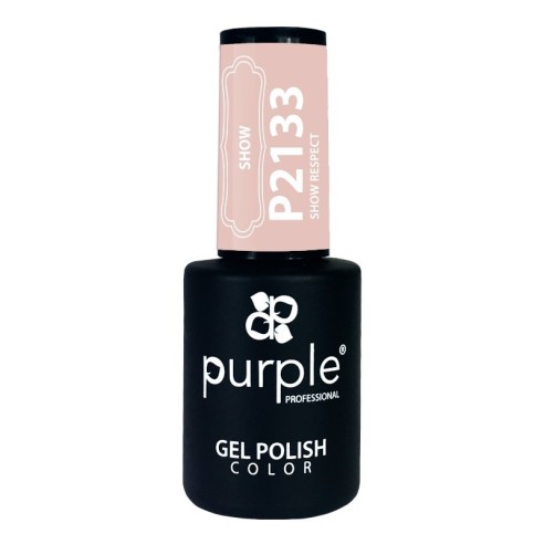 Esmalte Gel P2133 Show Respect Purple Professional | Pintauñas semi...