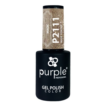 Vernis gel Purple Professional P2111 Magic Powder -Catégorie invisible -Purple Professional