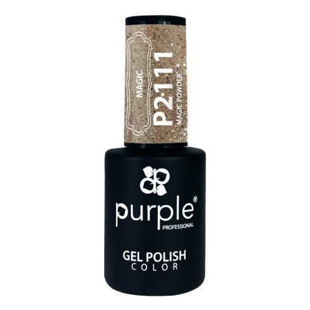 Verniz Gel Purple Professional P2111 Magic Powder -Esmalte semipermanente -Purple Professional