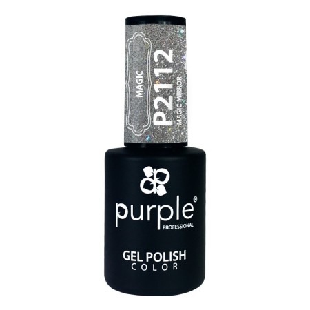 Esmalte Gel P2112 Magic Mirror Purple Professional -Esmalte semi permanente -Purple Professional