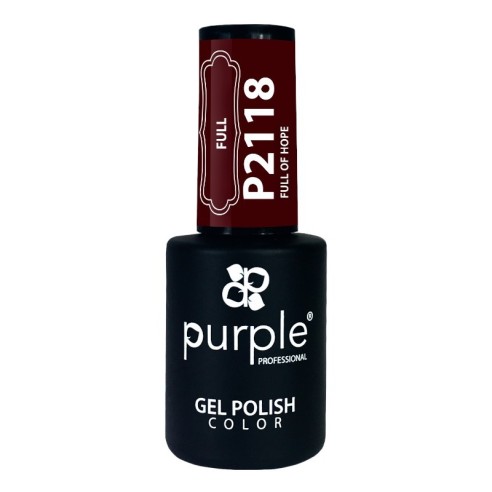 Esmalte Gel P2118 Full Of Hope Purple | Pintauñas semipermanente