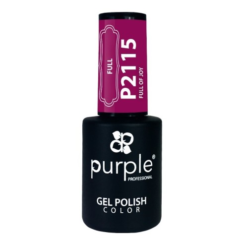 Esmalte Gel P2115 Full Of Joy Purple Professional | Pintauñas semip...