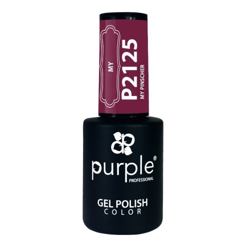 Esmalte Gel P2125 My Pinscher Purple Professional | Pintauñas semip...