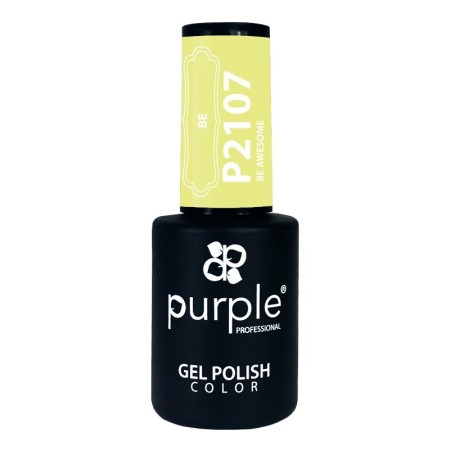 Esmalte Gel P2107 Be Awesome Purple Professional | Pintauñas semipe...