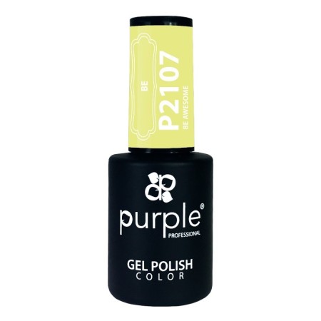 Smalto Gel P2107 Be Awesome Purple Professional -Smalto semipermanente -Purple Professional