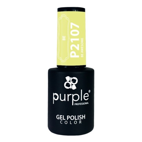 Gel polish BE 2107 Purple | Semi-Permanent Nail Polish