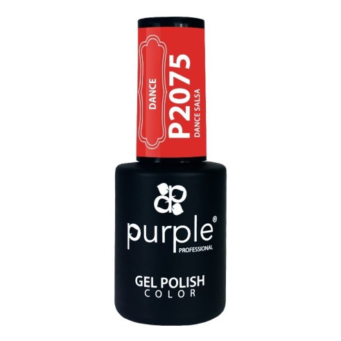Smalto Gel Dance Salsa P2075 Purple Professional -Smalto semipermanente -Purple Professional
