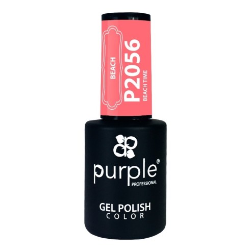 Esmalte de gel Beach Time P2056 Purple | Pintauñas semipermanente