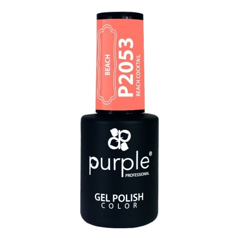 Esmalte de gel Beach Cocktail 2053 Purple | Vernis à ongles semi-pe...