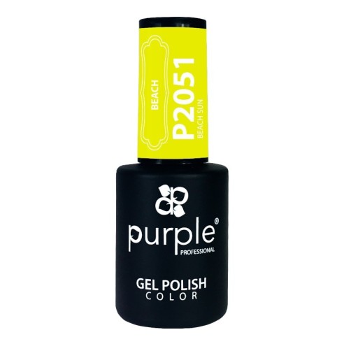 Esmalte de gel Beach Sun 2051 Purple | Vernis à ongles semi-permanent