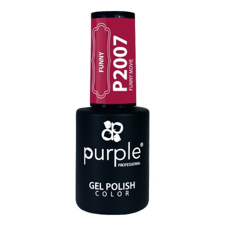 Esmalte Gel Funny Movie Purple P2007 | Pintauñas semipermanente