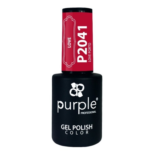 Esmalte Gel Love Porto Purple N.2041 | Vernis à ongles semi-permanent