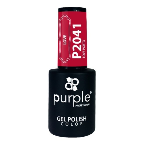 Gel-Nagellack Love Porto Purple Professional P2041 -Semipermanenter Emaille -Purple Professional