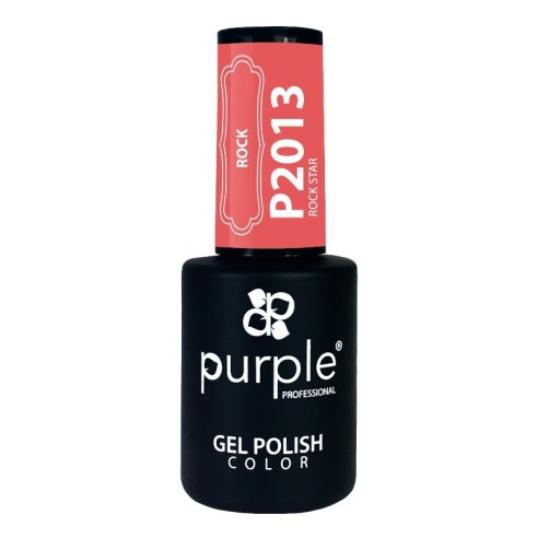 Verniz gel Rock Star P2013 Purple Professional | Esmalte de unhas s...