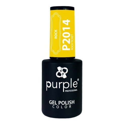 Esmalte Gel Rock Ticket Purple N.2014 | Vernis à ongles semi-permanent