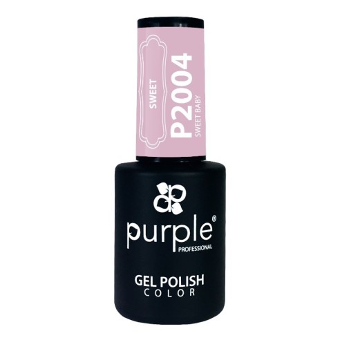 Esmalte Gel Sweet Baby Purple P2004 | Pintauñas semipermanente