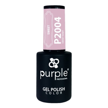 Esmalte Gel P2004 Sweet Baby Purple Professional -Semipermanenter Emaille -Purple Professional