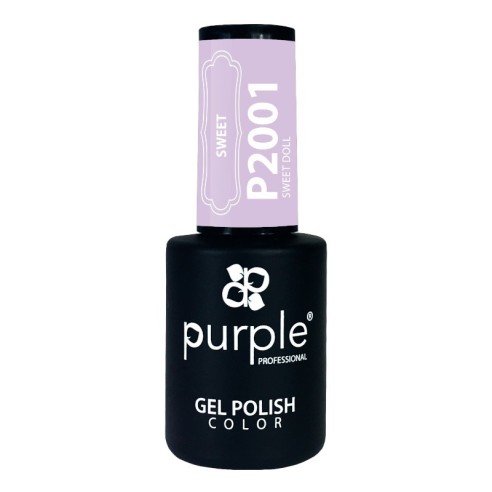 Vernis Gel P2001 Sweet Doll Purple Professional -Vernis semi permanents -Purple Professional