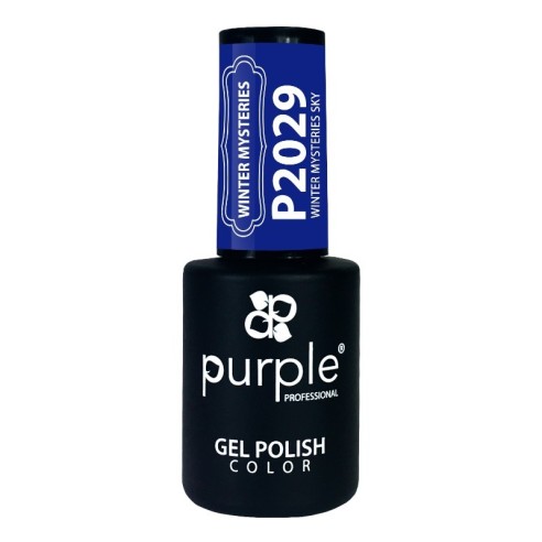 Esmalte Gel Winter Misteries Sky Purple P2029 | Pintauñas semiperma...