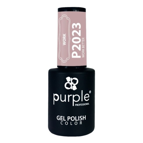 Gel Polish Work Better Purple N.2023 | Semi-Permanent Nail Polish