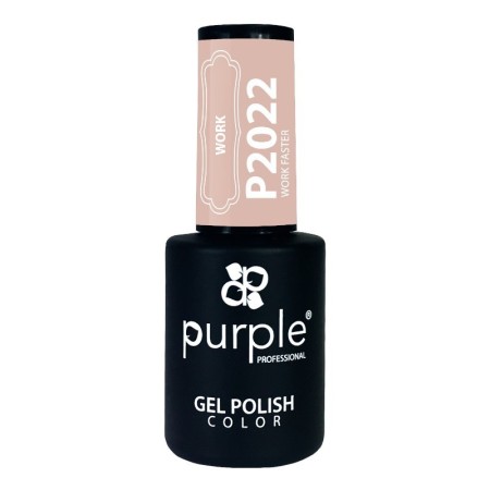 Gel-Nagellack P2022 Work Faster Purple Professional -Semipermanenter Emaille -Purple Professional