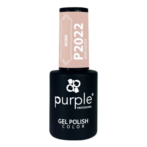 Esmalte Gel Work Faster Purple N.2022 | Vernis à ongles semi-permanent